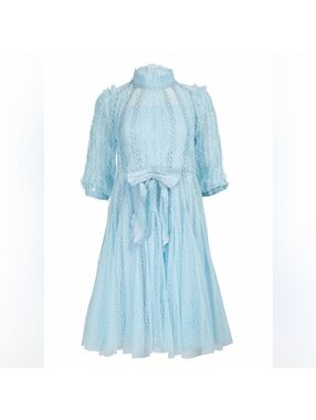 Jessakae New Size 1X Cecilia Blue Dress Fairy Fluffy Whimsical Retails $198